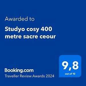 Studyo Cosy 400 Metre Sacre Ceour , Paris France